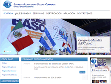 Tablet Screenshot of basc.org.do